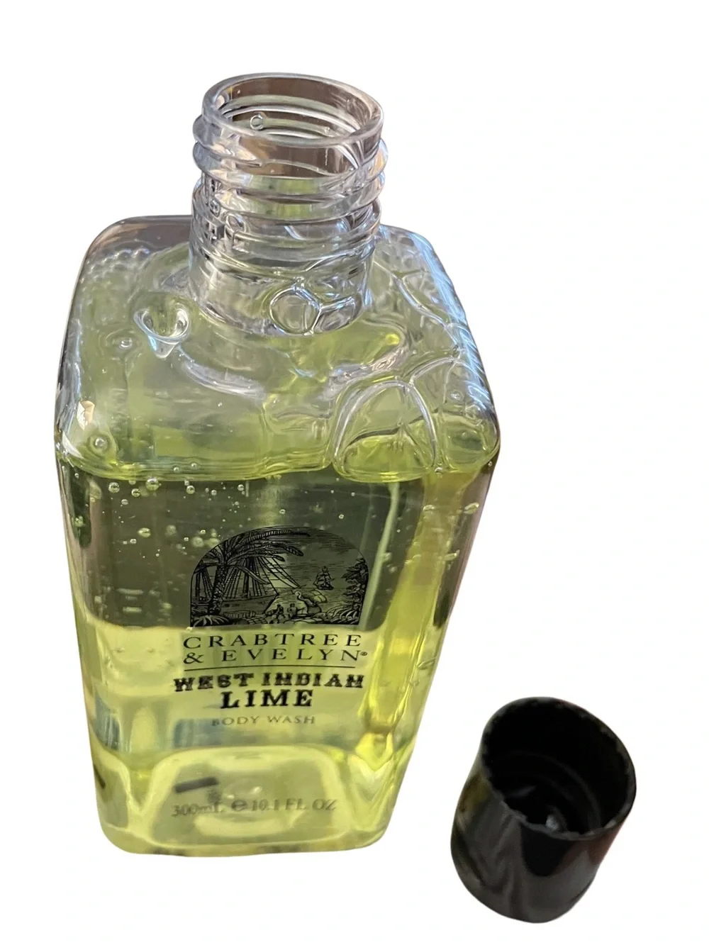 CRABTREE & EVELYN Men's West Indian Lime Body Wash 10.1 oz Discontinued Rare